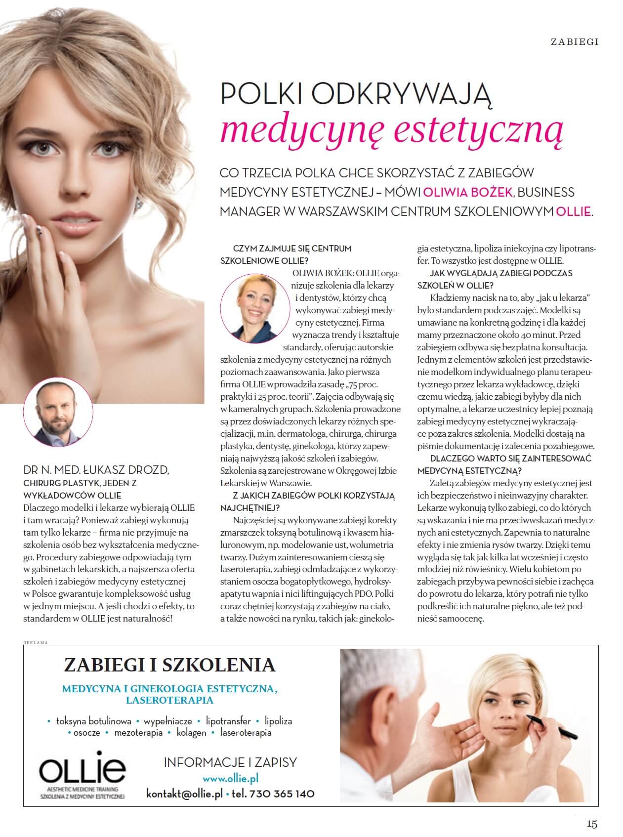 Polki odkrywają medycynę estetyczną