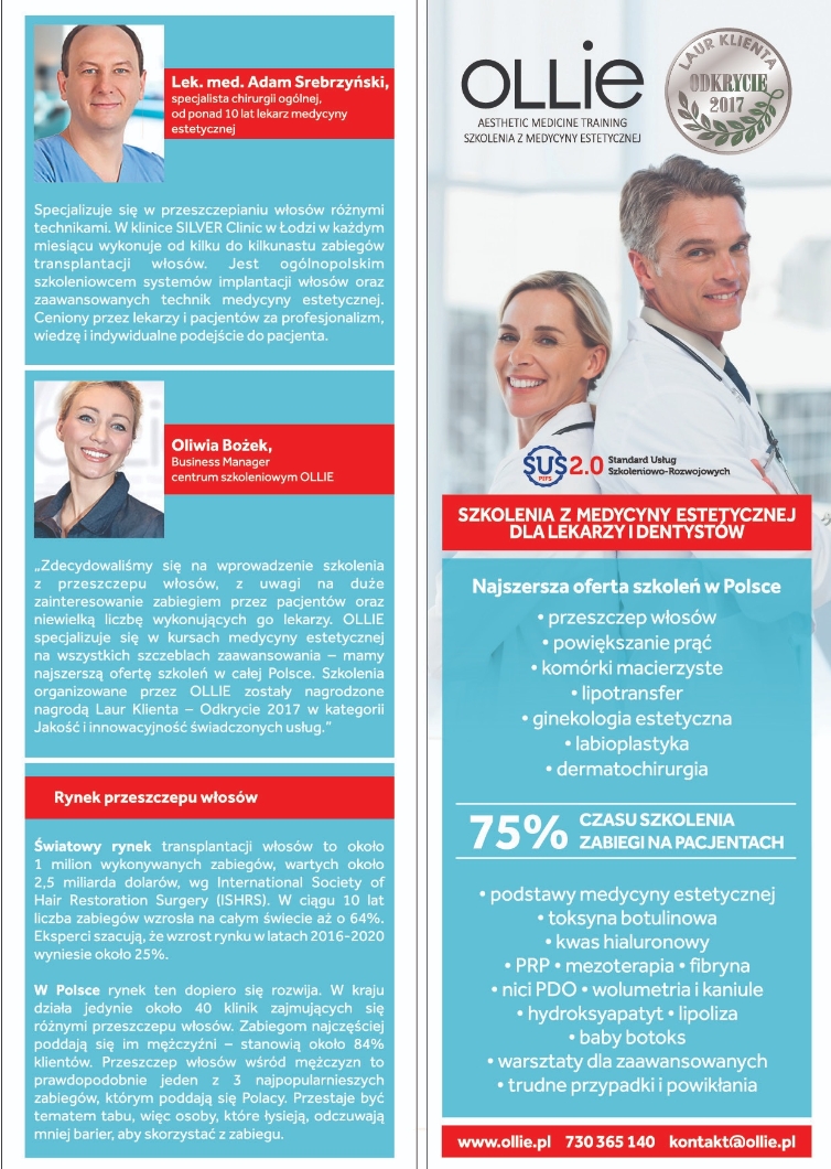 Wywiad w kwartalniku Academy of Aesthetic i Anti-Aging Medicine