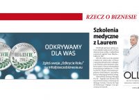 OLLIE nagrodzone godłem “Laur Klienta” w kategorii Odkrycie roku 2017 w dodatku Rzeczpospolitej “Rzecz o biznesie”