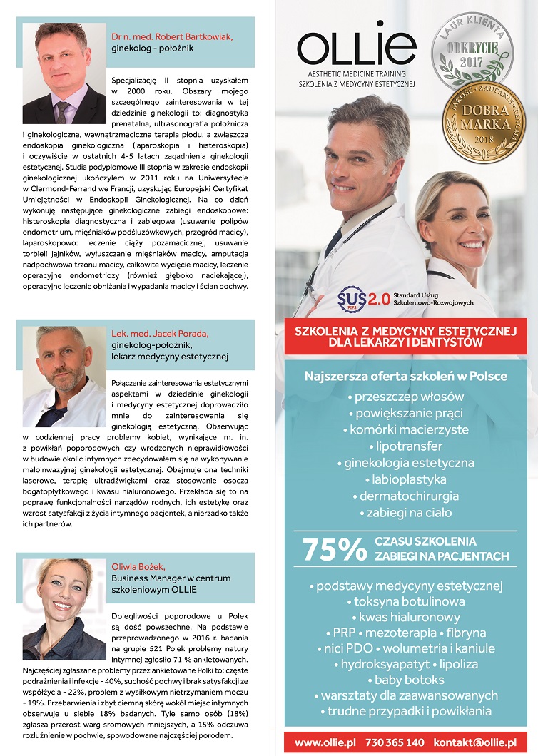 O ginekologii estetycznej okiem doświadczonego lekarza - z kwartalnika AAAAM