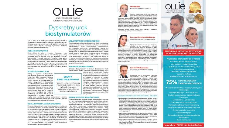 Dyskretny urok biostymulatorów – artykuł o OLLIE w AAAAM